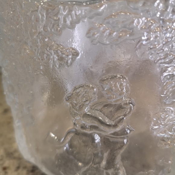 Sweden Kosta Boda Rhapsody  ''Dancing Couple'' Handmade Glass Bowl/Ice Bucket 5" - Picture 5 of 12